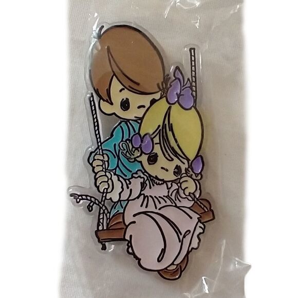 NOS Precious Moments Frig Magnet “Thee I Love” 1992 Plastic Vintage Enesco - Picture 11 of 15